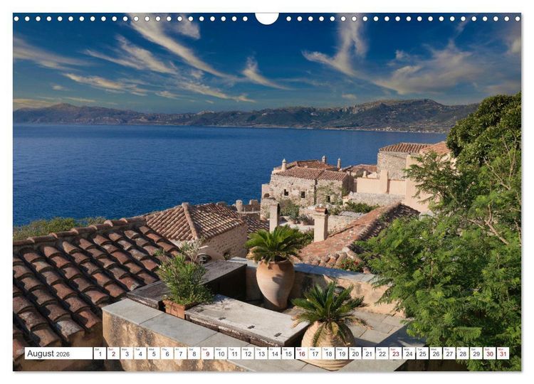 Produktbild: Greece Beyond Summer (Wall Calendar 2026 DIN A3 landscape), CALVENDO 12 Month Wall Calendar