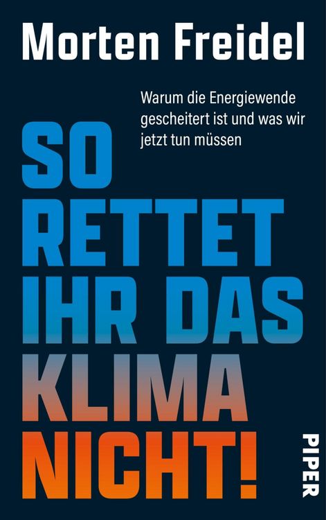 Produktbild: So rettet ihr das Klima nicht!