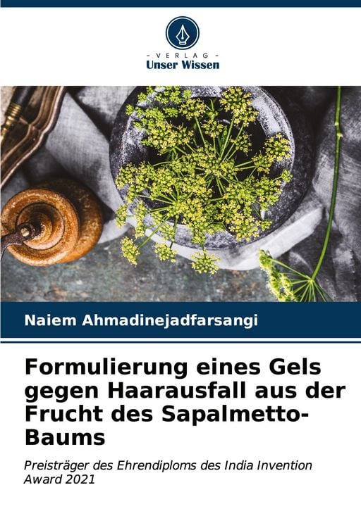 Produktbild: Formulierung eines Gels gegen Haarausfall aus der Frucht des Sapalmetto-Baums