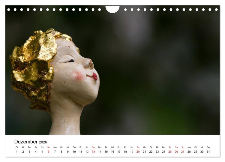 Produktbild: Tausendsch&ouml;n - handgeferigte Tonwesen (Wandkalender 2026 DIN A4 quer), CALVENDO Monatskalender