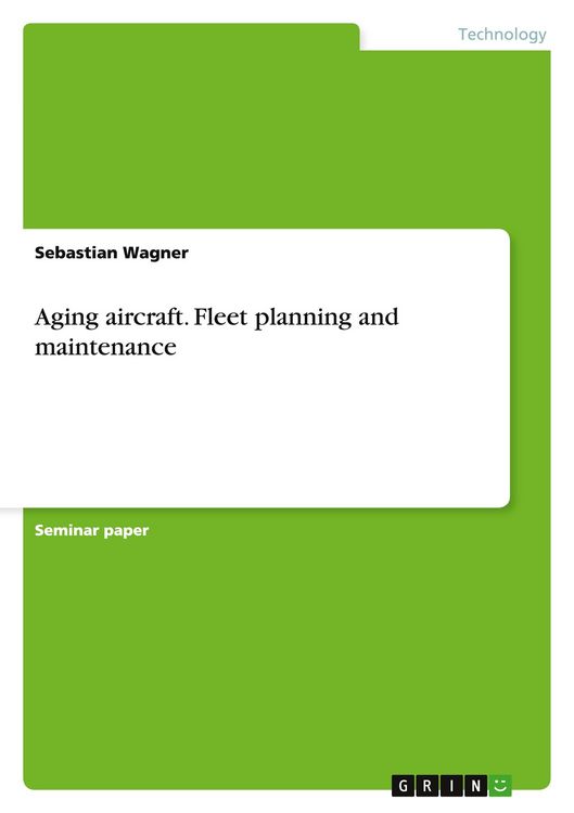 Produktbild: Aging aircraft. Fleet planning and maintenance