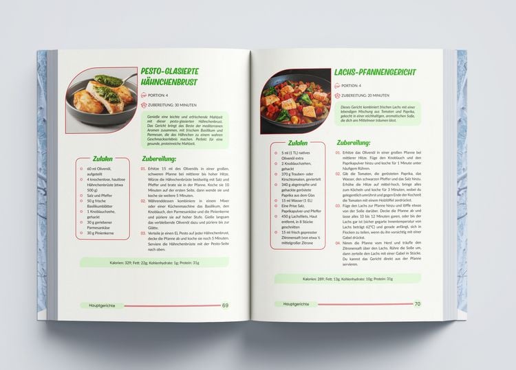 Produktbild: High Protein Kochbuch zum Abnehmen &ndash; Blitzrezepte ohne Proteinpulver: &Uuml;ber 100 schnelle & eiwei&szlig;reiche Rezepte mit N&auml;hrwertangaben | Proteinreiche Ern&auml;hrung f&uuml;r Fettabbau, Muskelaufbau & Fitness + 30-Tage-Ern&auml;hrungsplan