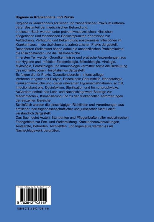 Produktbild: Hygiene in Krankenhaus und Praxis
