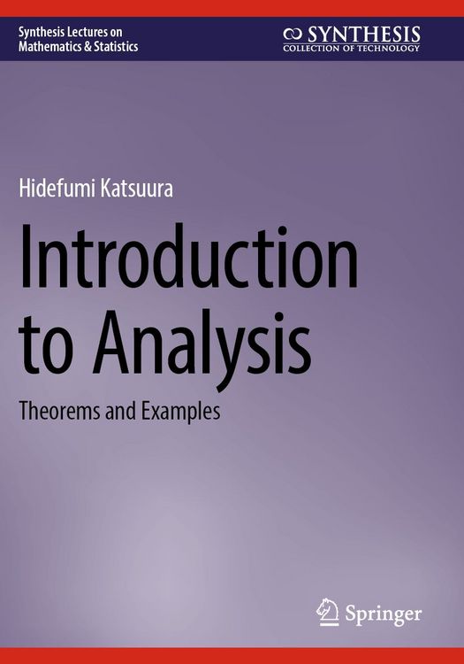 Produktbild: Introduction to Analysis