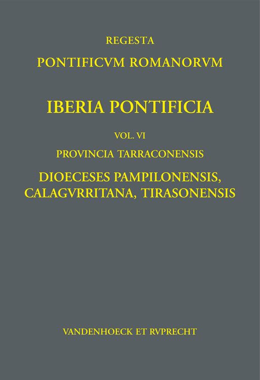 Produktbild: Iberia Pontificia. Vol. VI