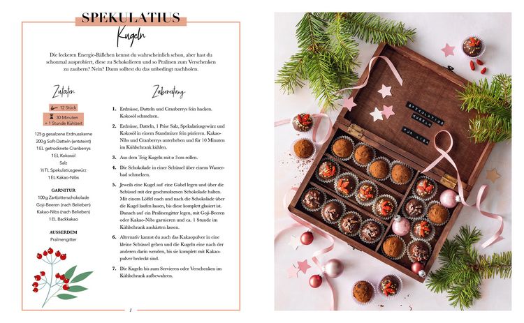 Produktbild: Mein Adventskalender-Backbuch: Sweet Christmas &ndash; zuckerfrei