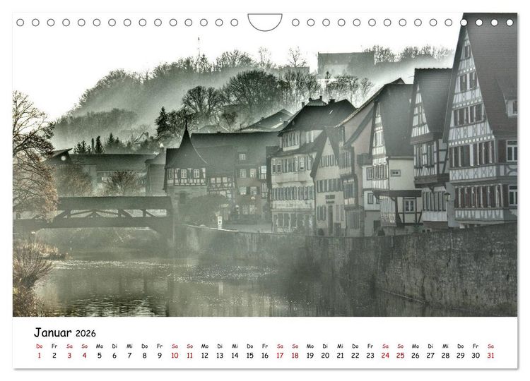 Produktbild: Hohenlohe - Zwischen Stadt und Land (Wandkalender 2026 DIN A4 quer), CALVENDO Monatskalender