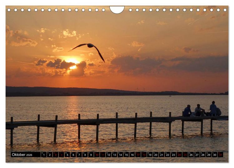 Produktbild: Das Meer bei Steinhude (Wandkalender 2026 DIN A4 quer), CALVENDO Monatskalender