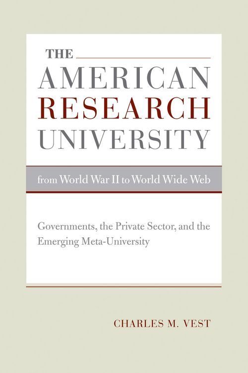 Produktbild: The American Research University from World War II to World Wide Web