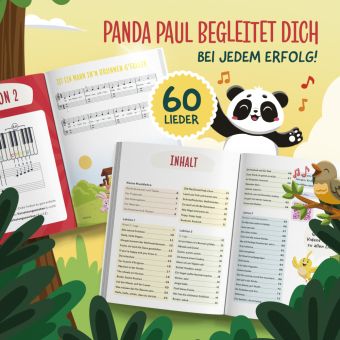 Produktbild: Kinderleicht Klavier lernen mit Panda Paul und seinen Freunden