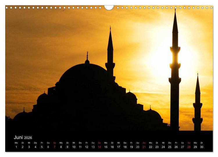 Produktbild: Istanbul Einmalig (Wandkalender 2026 DIN A3 quer), CALVENDO Monatskalender