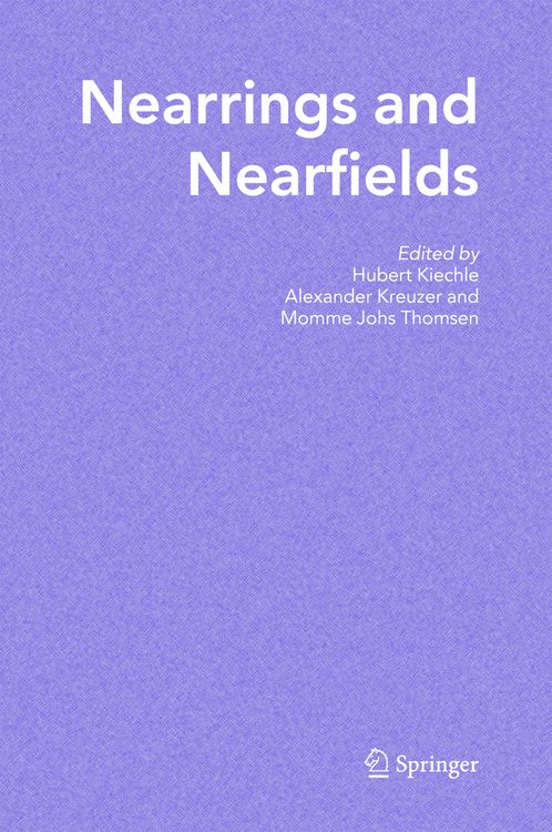 Produktbild: Nearrings and Nearfields
