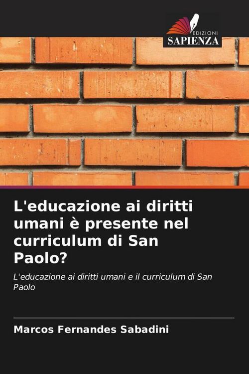 Produktbild: L'educazione ai diritti umani &egrave; presente nel curriculum di San Paolo?