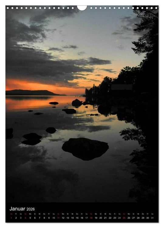 Produktbild: Paradiesisches Norwegen (Wandkalender 2026 DIN A3 hoch), CALVENDO Monatskalender