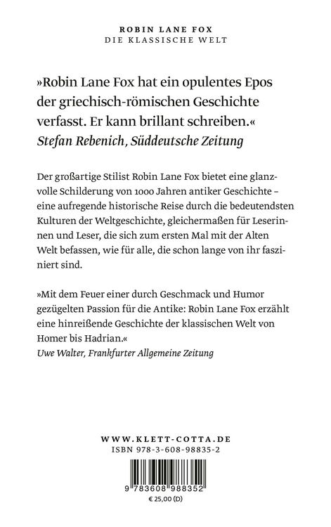 Produktbild: Die klassische Welt