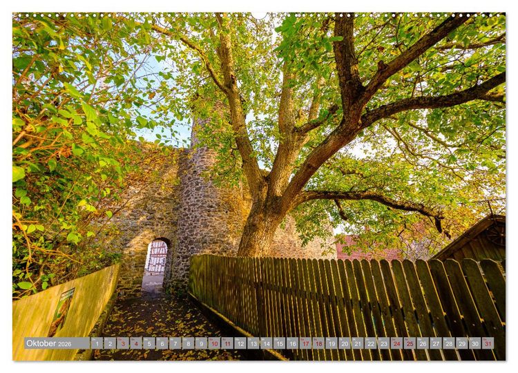 Produktbild: Ein Blick auf Herbstein (hochwertiger Premium Wandkalender 2026 DIN A2 quer), Kunstdruck in Hochglanz