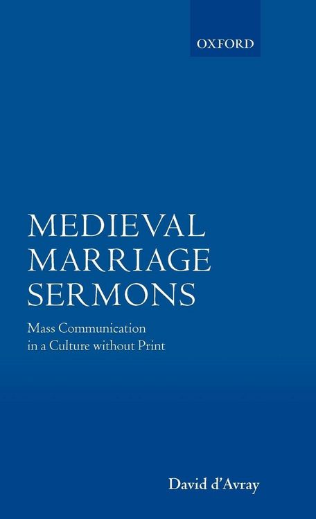 Produktbild: Medieval Marriage Sermons