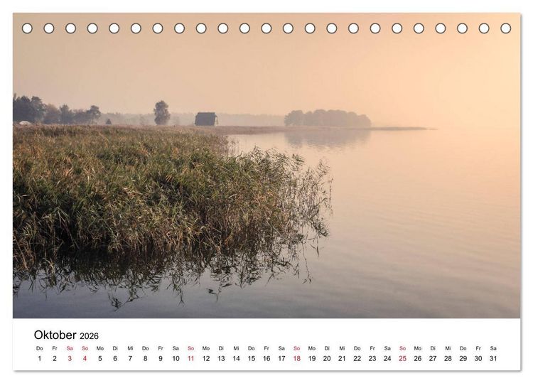 Produktbild: Fischland-Dar&szlig; - Stimmungsvolle Augenblicke (Tischkalender 2026 DIN A5 quer), CALVENDO Monatskalender