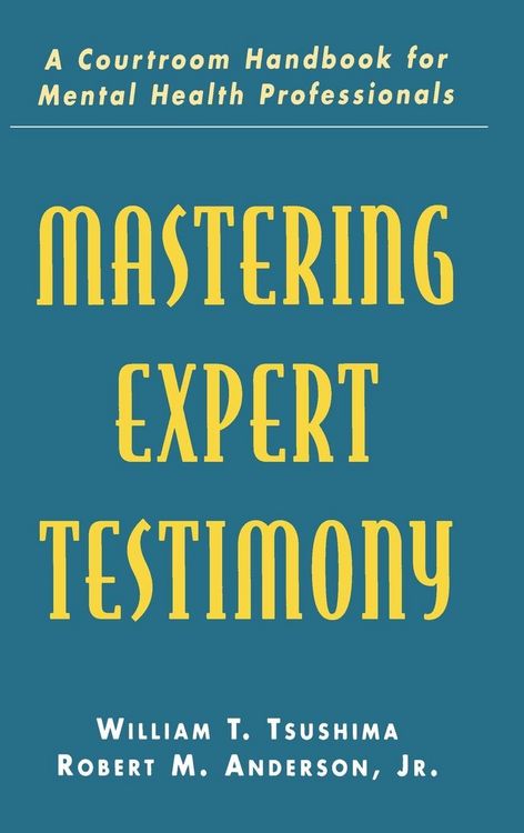 Produktbild: Mastering Expert Testimony