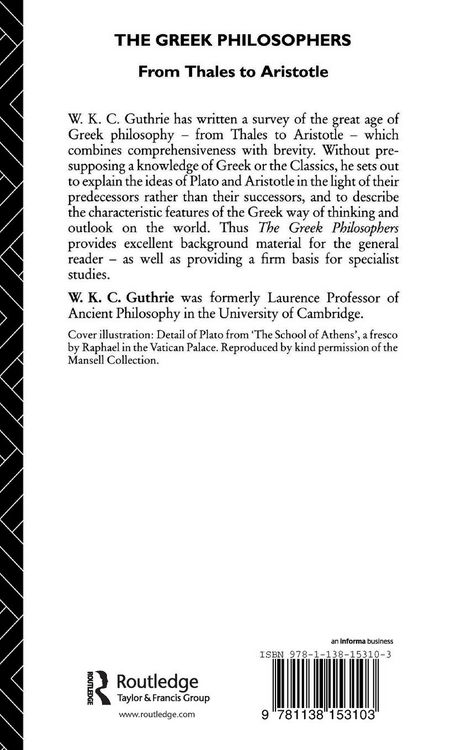 Produktbild: The Greek Philosophers