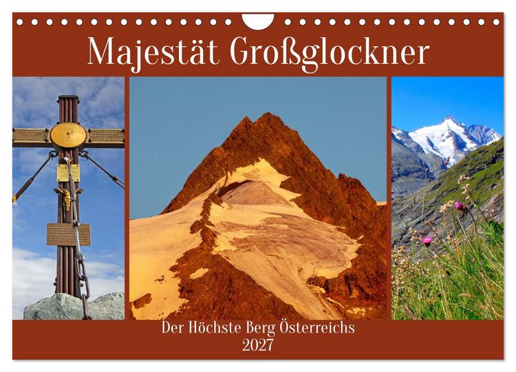 Produktbild: Majest&auml;t Gro&szlig;glockner (Wandkalender 2027 DIN A4 quer), CALVENDO Monatskalender