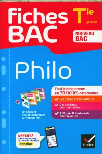 Produktbild: Philo, terminale g&eacute;n&eacute;rale : nouveau bac