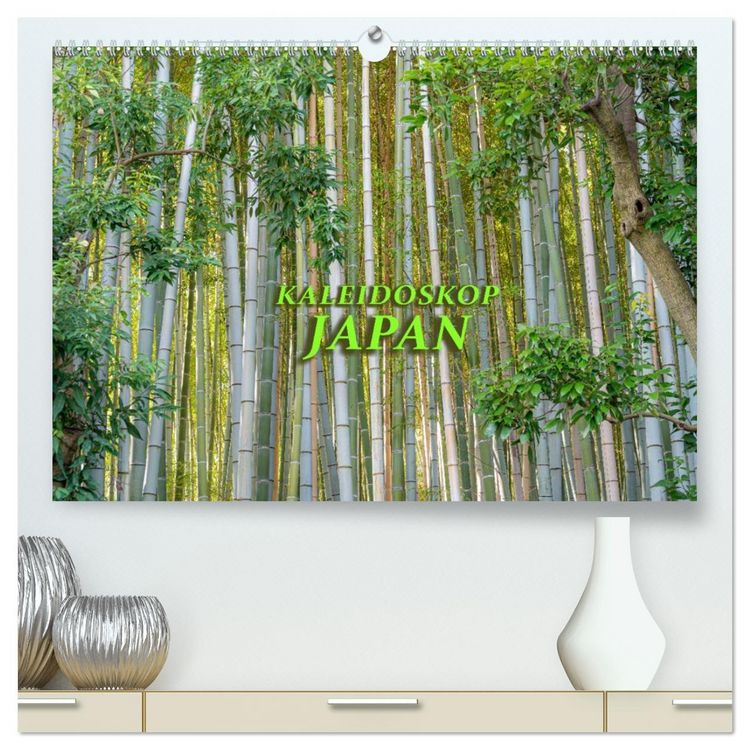 Produktbild: Kaleidoskop Japan (hochwertiger Premium Wandkalender 2026 DIN A2 quer), Kunstdruck in Hochglanz
