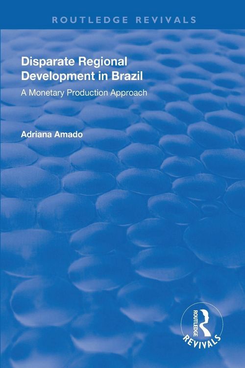 Produktbild: Disparate Regional Development in Brazil