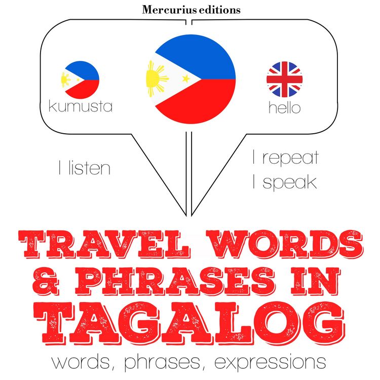 Produktbild: Travel words and phrases in Tagalog
