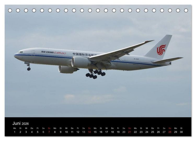 Produktbild: Luftfracht-Cargo (Tischkalender 2026 DIN A5 quer), CALVENDO Monatskalender