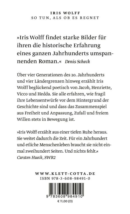 Produktbild: So tun, als ob es regnet