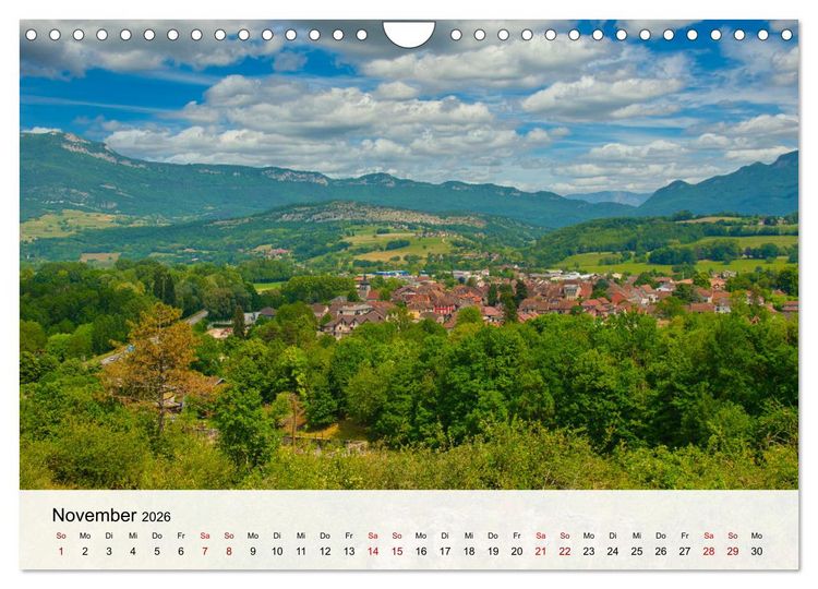 Produktbild: Frankreichs Natursch&ouml;nheiten (Wandkalender 2026 DIN A4 quer), CALVENDO Monatskalender