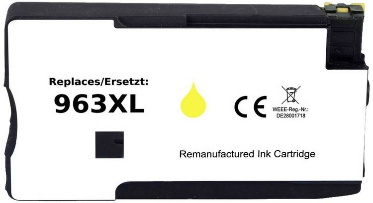 Produktbild: Renkforce Druckerpatrone ersetzt HP 963XL, 3JA29AE Kompatibel Gelb RF-5705440