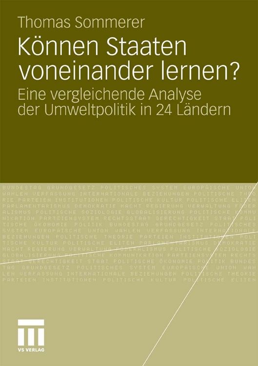Produktbild: K&ouml;nnen Staaten voneinander lernen?