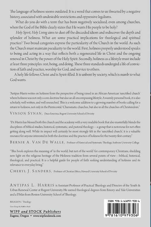 Produktbild: Holy Spirit, Holy Living