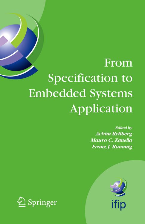 Produktbild: From Specification to Embedded Systems Application