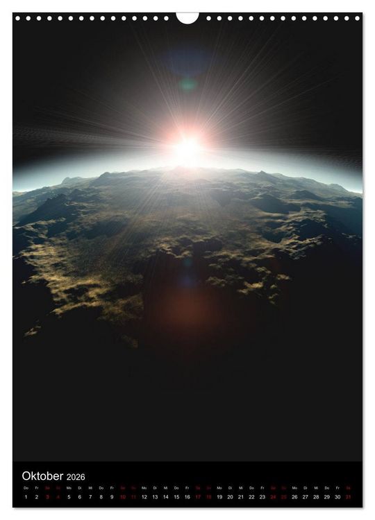 Produktbild: Weit entfernte Welten (Wandkalender 2026 DIN A3 hoch), CALVENDO Monatskalender