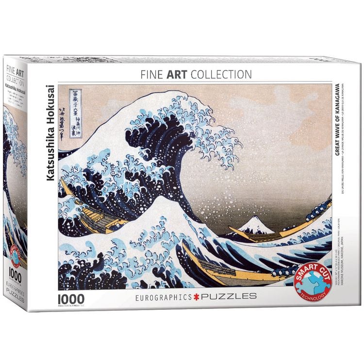 Produktbild: Die gro&szlig;e Welle von Kanagawa von Hokusai 1000 Teile