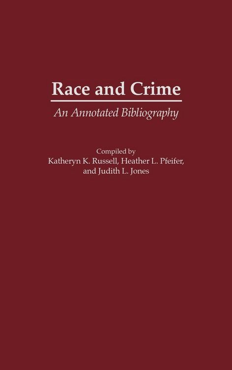 Produktbild: Race and Crime