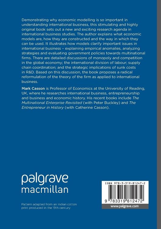 Produktbild: The Theory of International Business