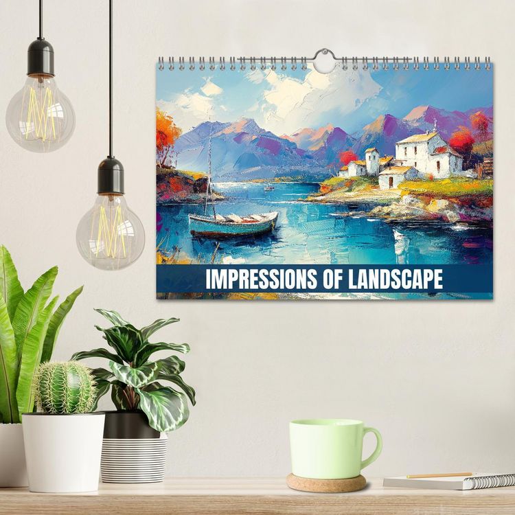 Produktbild: Impressions of landscape (Wall Calendar 2026 DIN A4 landscape), CALVENDO 12 Month Wall Calendar