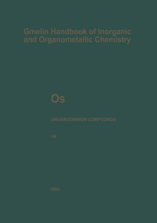 Produktbild: Os Organoosmium Compounds