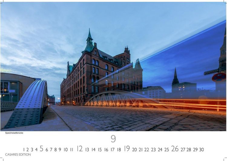 Produktbild: Hamburg Kalender 2027 &ndash; Wandkalender | Fotokalender Deutschland 35x24cm - mit 12 beeindruckenden Bildern mit stimmungsvollen Motiven von Hafen, Elbe, Speicherstadt und hanseatischem Flair