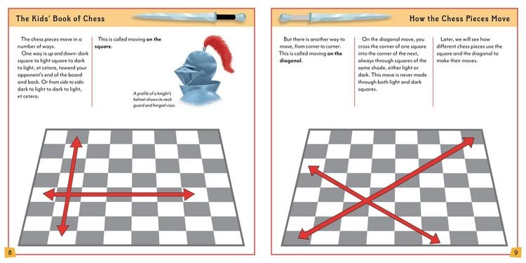 Produktbild: The Kids' Book of Chess and Starter Kit