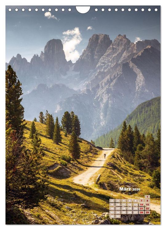 Produktbild: Dolomiten, ein Meer aus Bergen by VogtArt (Wandkalender 2026 DIN A4 hoch), CALVENDO Monatskalender