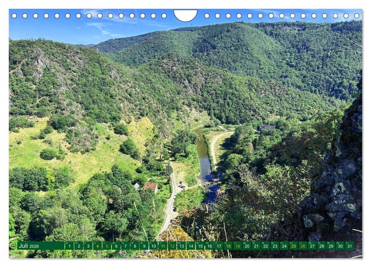 Produktbild: Erlebe mit mir die Wanderregionen im Ahrtal - Altenahr (Wandkalender 2026 DIN A4 quer), CALVENDO Monatskalender