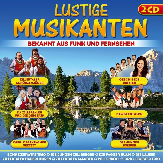 Produktbild: Lustige Musikanten-Bekannt aus Funk und Fernsehen