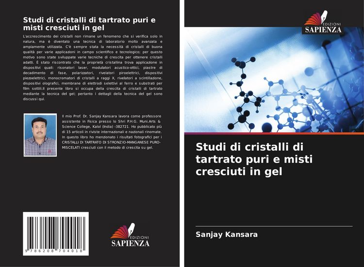 Produktbild: Studi di cristalli di tartrato puri e misti cresciuti in gel