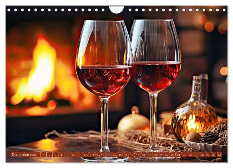 Produktbild: Rebensaft - Weingenuss (Wandkalender 2026 DIN A4 quer), CALVENDO Monatskalender