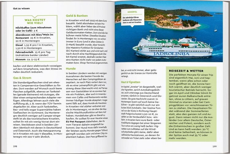 Produktbild: MARCO POLO Camper Guide Kroatien & Montenegro